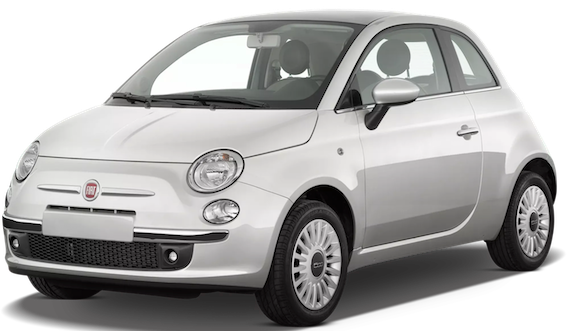 Auto klasy Fun Cabrio (Fiat 500) – Manual